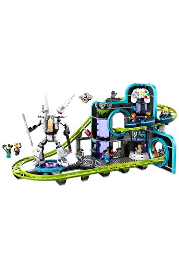 LEGO لعبة City Robot World Speed Train Park 60421 - لعبة إبداعية للأطفال من سن 8 سنوات فما فوق