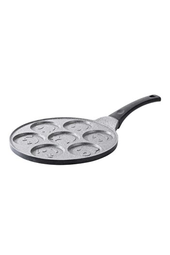 süslühome Smile Granite Pancake Crepe Pan Smiling Face
