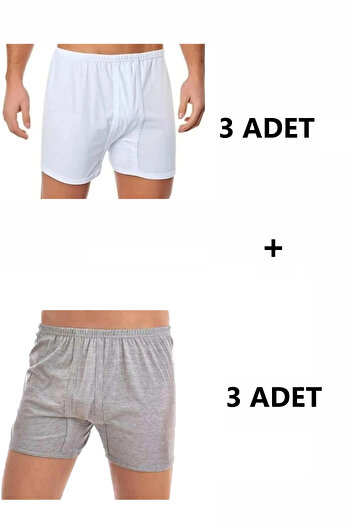 Pi Giyim 6-Piece Men's Cotton Cuffed Panties