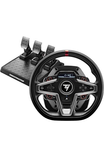 Thrustmaster T248 Racing Wheel, Magnetic Pedals, Hybrid Drive, Paddle Shifters, Dynamic Feedback (PS5, PS4, PC)
