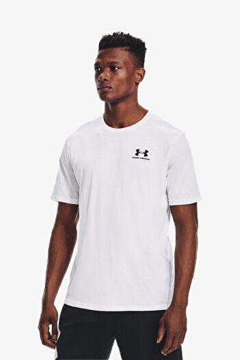 Under Armour Ανδρικό μπλουζάκι Ua M Sportstyle Lc Ss White 1326799 -100