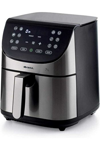 ARIETE Buz Çözme Kurutma Fonksiyonlu Airfryer 7l - Inox