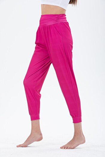 H&A İSTANBUL Women's Jogger Elastic Waist Shalwar Yoga Pants