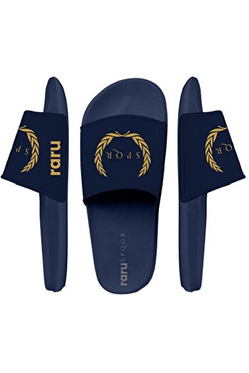 s.p.q.r Slippers Roman Navy Blue