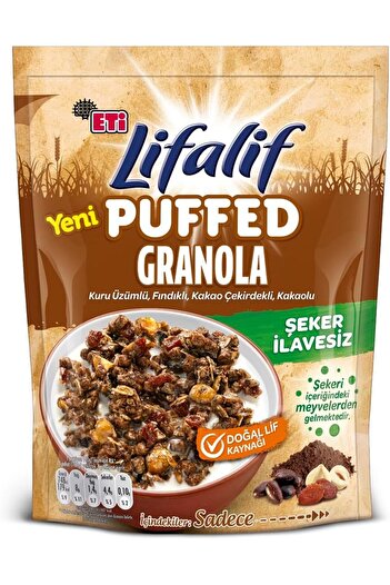 Store Yeni Lifalif Puffed Kakaolu Granola 160 g  890799