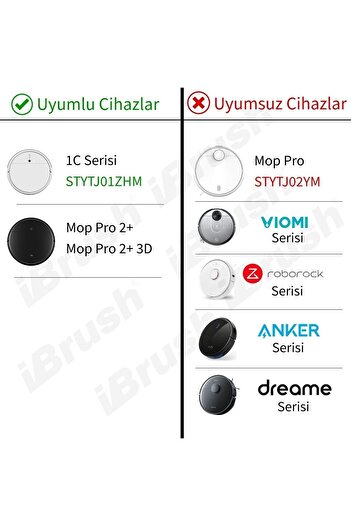 ibrush Vacuum Mop Pro 2 3d 10 τεμάχια φίλτρο Hepa, 10 τεμάχια φίλτρο Hepa συμβατό με Mop Pro 2 Mop 2 Pro