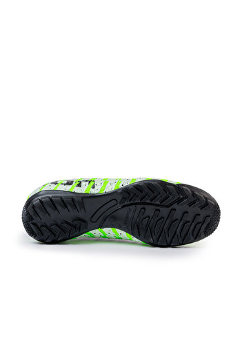 Freemax Freemax.1452 Unisex Carpet Football Shoes - Green with Black Socks