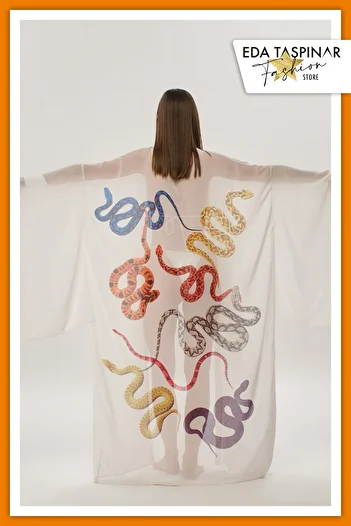 Eda Taşpınar Kaftan Serpent TEKS-00051