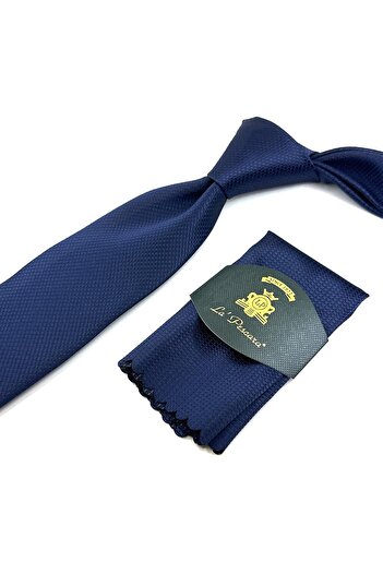 Kravatkolik Синій крапчастий класичний краватка KK11959