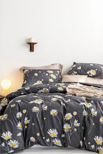 Always Elastic Double Sided Double Duvet Cover Set