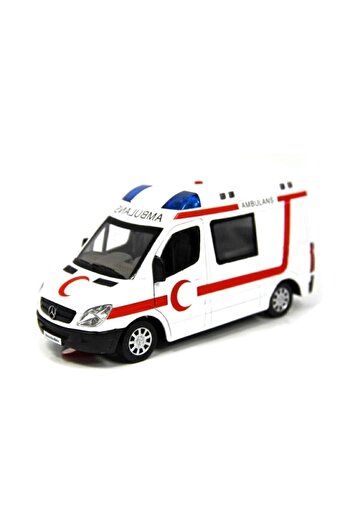 VARDEM OYUNCAK Çek Bırak Işıklı Sesli Ambulans
