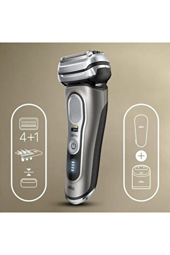 Braun Shaver Series 9 Pro, 5-in-1 SmartCare, Efficient & Gentle, ProLift and travel case - 9465cc