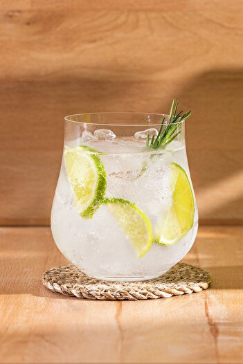 Madame Coco Mathilda Set of 4 Water Glasses - Crystal, 350ML