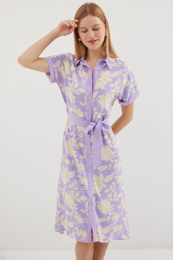Bigdart 2455 Rochie Camasa Model Liliac