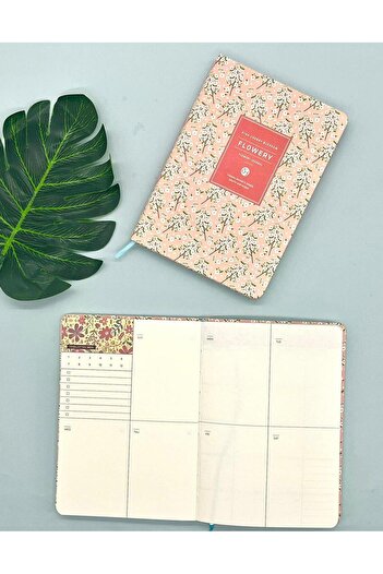 Kağıt Gemi Dükkan Cherry Blossom Agenda Notebook Planner-bullet Journal