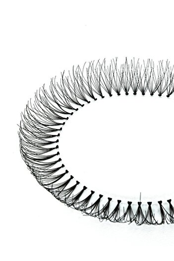 T&Y EYELASH İpli Kirpik, T&y, 5 Ip, D Kıvrım, Siyah - 18 Mm, Premium Mink