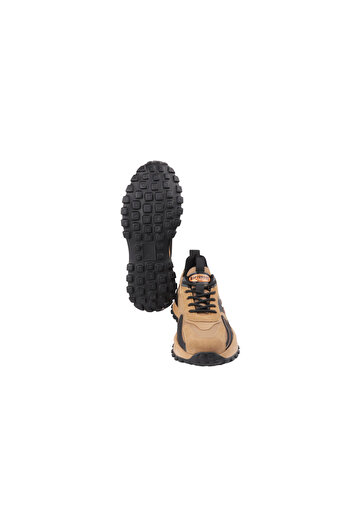 MARCOMEN 19084 TABA-SIYAH SNEAKER DERİ AYAKKABI