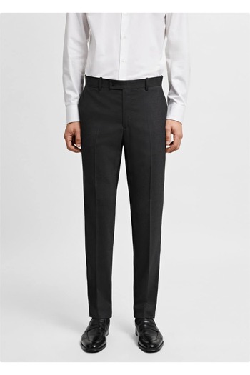 MANGO Man Cool Wool Slim Fit Trousers Set