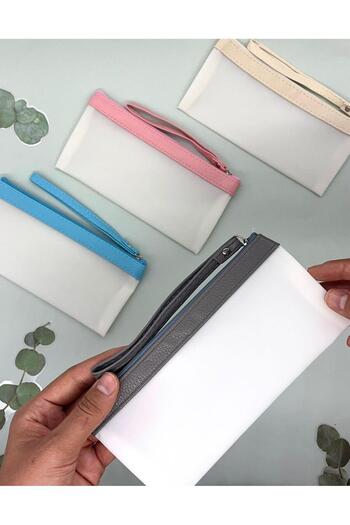 Kağıt Gemi Dükkan Waterproof Gray Soft Bag / Collector / Pencil Case
