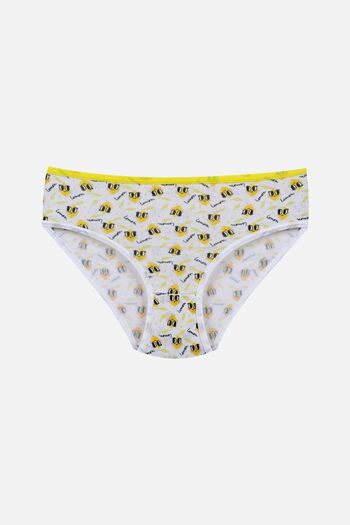 koza iç giyim Girl's 3-Piece Lemon Patterned Slip