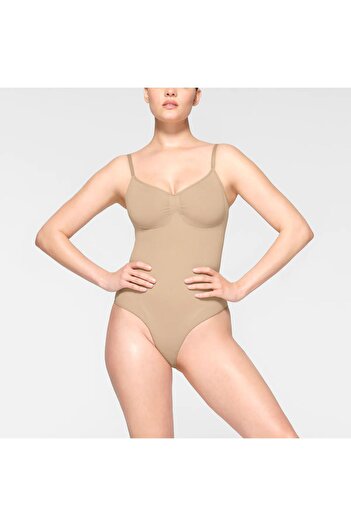 OXVİN Skinny Basen Strengthening, Waist Slimming and Hip Firming Snap-On Bodysuit Overbust Corset
