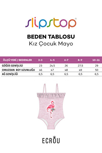 SLIPSTOP Pink Children's Swimsuit
