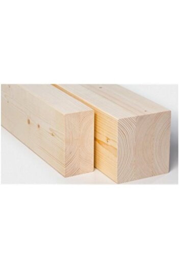 Ahşap (3x6 cm x 75 cm 10 Adet) Ladin Çıta Ahşap Taslak Tahta Blok ve Kereste