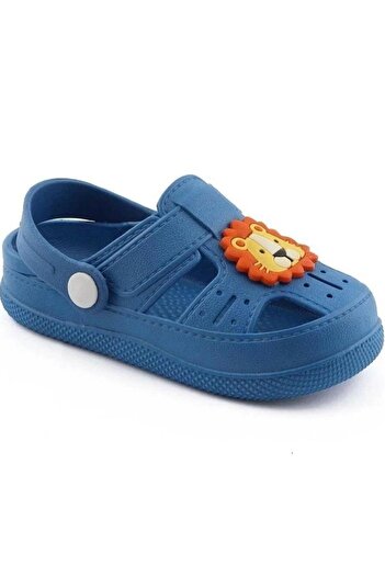QUESHMA Orthopedic Children's Sandals - Non-Slip Sole, Lion Figure Slippers
