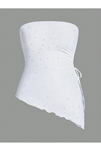 AURA Arhus Diamond Crop Blouse