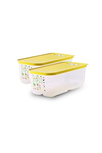 Tupperware Tupperaware Greenhouse Refrigerator Storage Container 6.1 Lt Set of Two