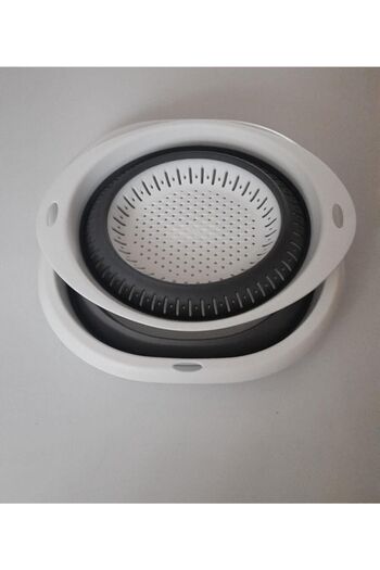 Bee Home Katlanır Badya (LEĞEN) Ve Katlanır Oval Süzgeç 2'li