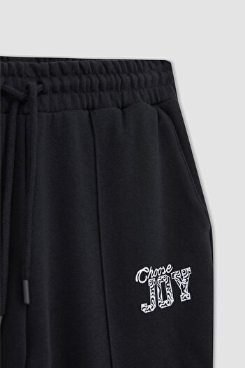 DeFacto Long Size Thick Fabric - Pocketed Standard Fit Sweatpants A5786ax23au