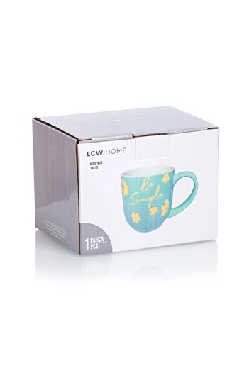 LC Waikiki LCW HOME Baskılı Seramik Kupa 340 Ml