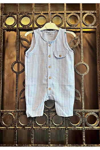 Terry Linen Baby Rompers - Comfortable and Stylish