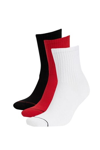 DeFacto Women's Cotton 7-Piece Long Socks