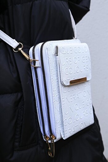 Çanta Sepetim Τσάντα πορτοφολιού Cross Strap με θήκη τηλεφώνου