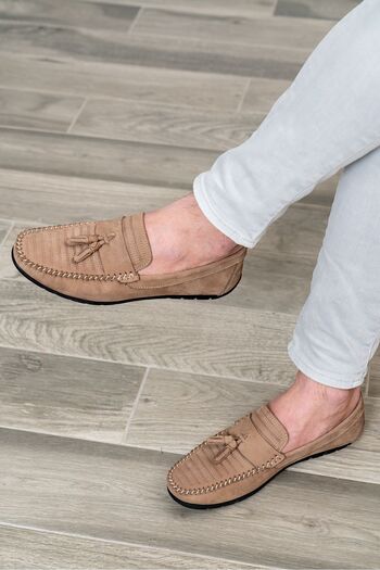 D&M DANİ&MARCA Genuine Leather Men's Casual Shoes, Loafer Shoes, Summer Men's Shoes