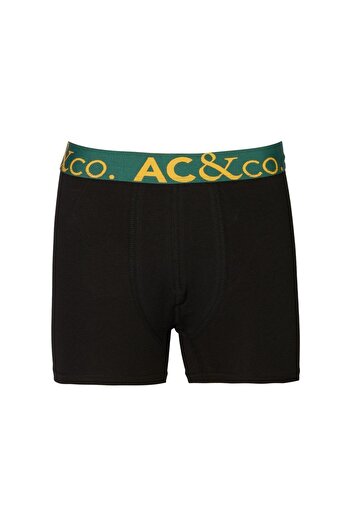 AC&Co / Altınyıldız Classics Ανδρικό Premium βαμβακερό πολύχρωμο εύκαμπτο πακέτο μπόξερ 5 τεμαχίων χωρίς σχέδιο