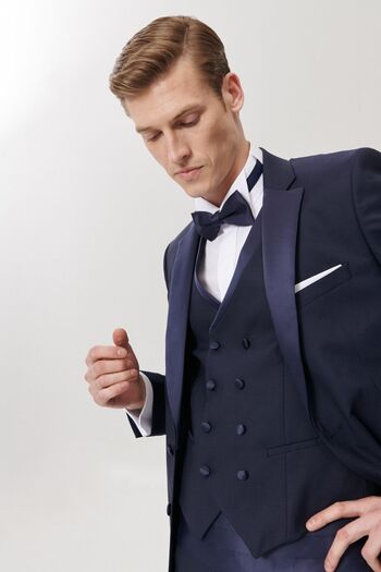 ALTINYILDIZ CLASSICS Costum de mire smoking pentru bărbați, slim fit, slim fit