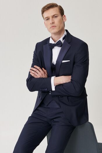 ALTINYILDIZ CLASSICS Costum de mire smoking pentru bărbați, slim fit, slim fit