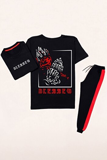 trendypassion Σετ φόρμας Blesseb Back Printed
