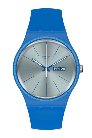 Swatch Blue Rails Men's Wristwatch Suon714