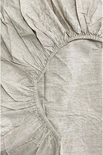 Lucy and Home Ranforce Elastic 100% Cotton Bed Sheet