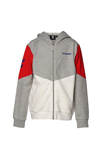 hummel Dirane Boy Gray Hooded Jacket