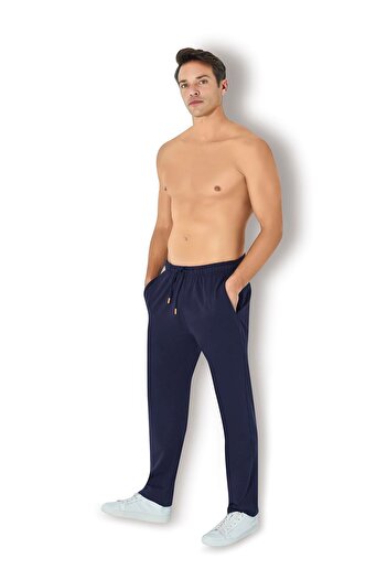 Jiber Ανδρικό φούτερ Navy Blue με δύο κλωστές 2031