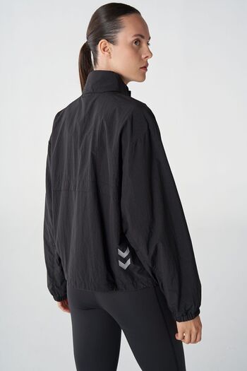 hummel HMLWINONA RAINCOAT ΜΑΥΡΟ TEXTILE Γυναικείο αδιάβροχο