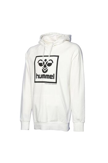 hummel Чоловічий світшот з капюшоном і коміром білого кольору 9215569003 Hmltısam 20 Hoodie M