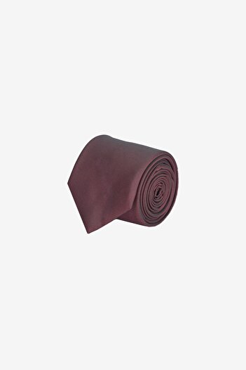 ALTINYILDIZ CLASSICS Claret Red Patterned Men's Tie