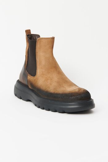 ALTINYILDIZ CLASSICS Ανδρικές Μπεζ Χειμερινές Casual 100% Γνήσιες Δερμάτινες Μπότες