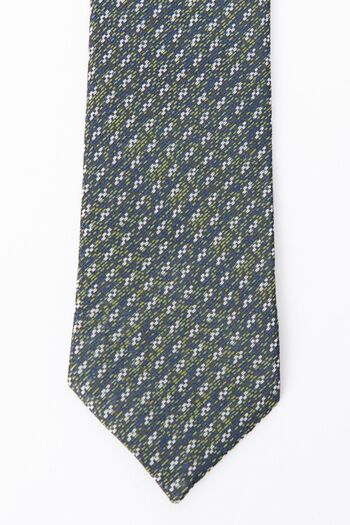 ALTINYILDIZ CLASSICS Men's Green Patterned Tie